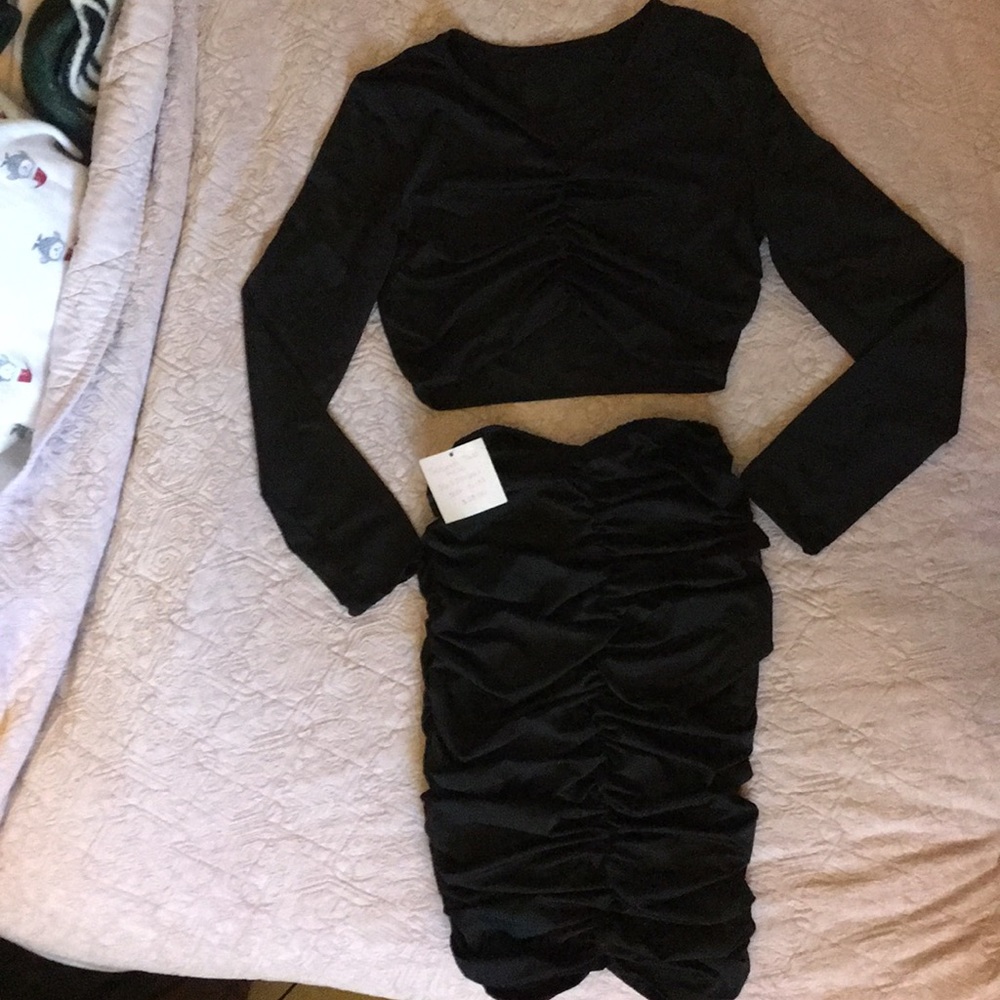 Scrunch two piece, size small-medium, never worn.